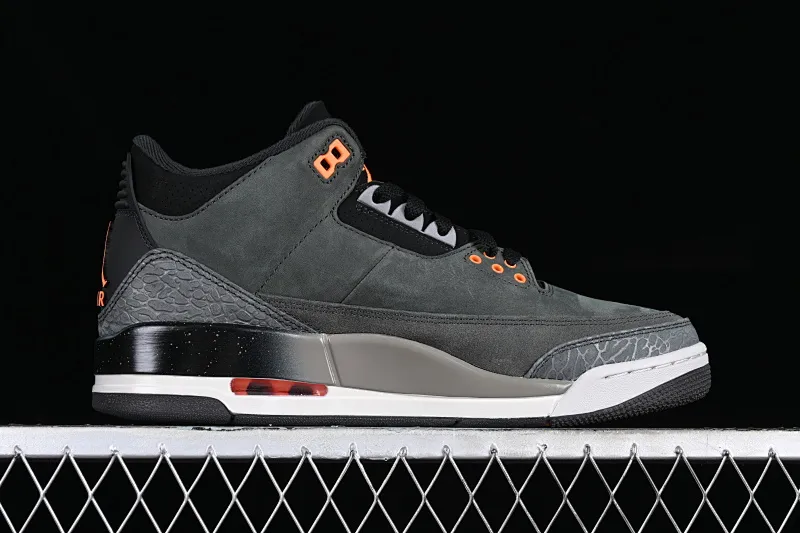 All categories Air Jordan Jordan series basketball shoes Air Jordan 3 LW version Air Jordan 3 Retro "Fear" AJ3 Joe 3 fear dark gray CT8532-080